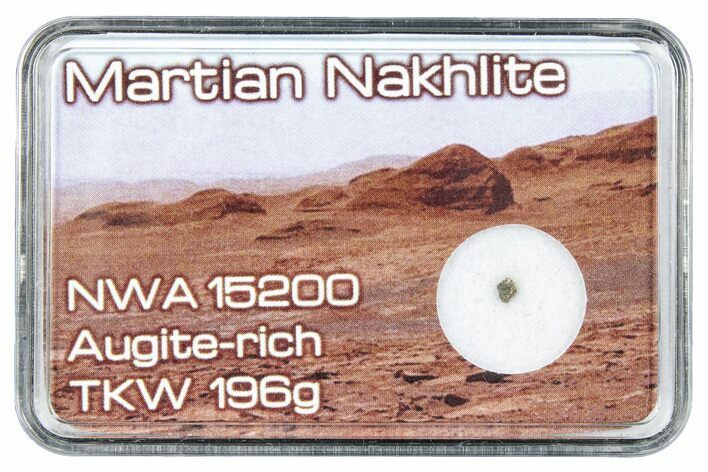 Martian Nakhlite Meteorite Fragment - NWA #292165